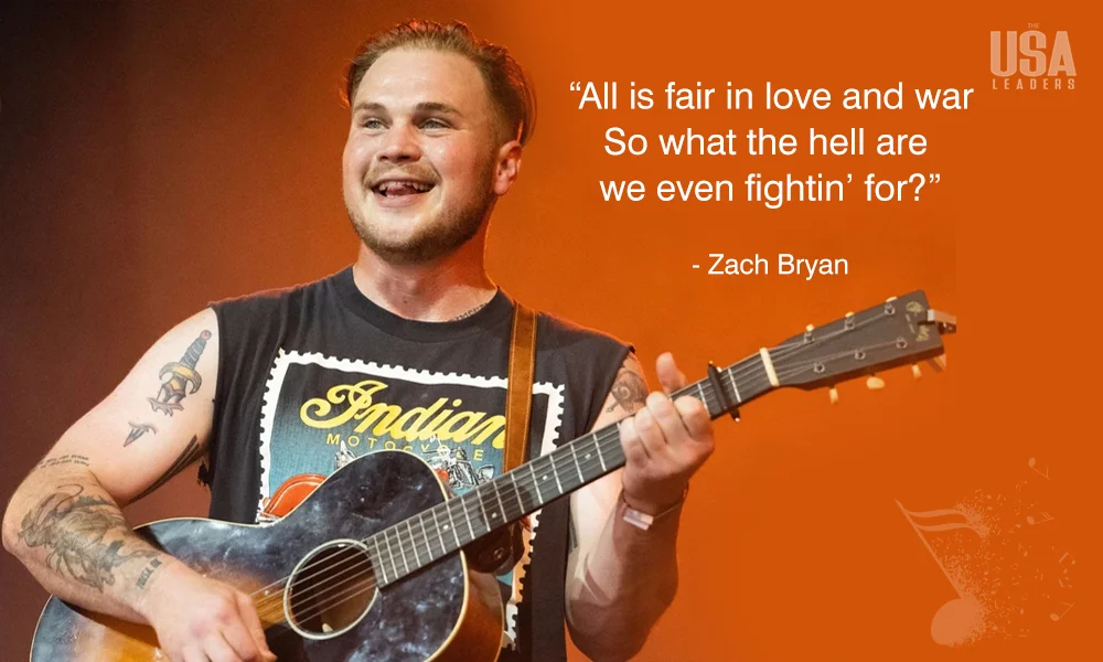 zach bryan quotes