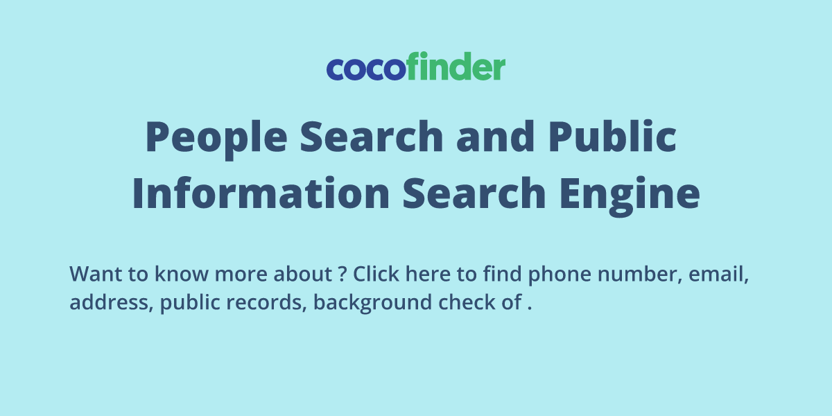 CocoFinder: A Comprehensive Guide to the People Search Platform