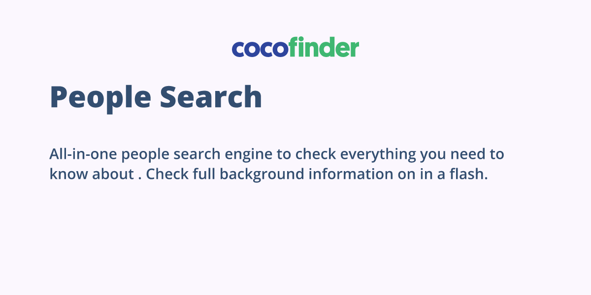 CocoFinder